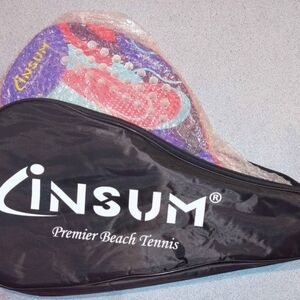 Cinsum Vibrant Beach Tennis Racket with Case